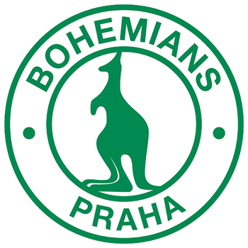Bohemians Praha 1905 — The beloved 'Kangaroos' famous for their unique culture, holding 9 points from 8 matches.